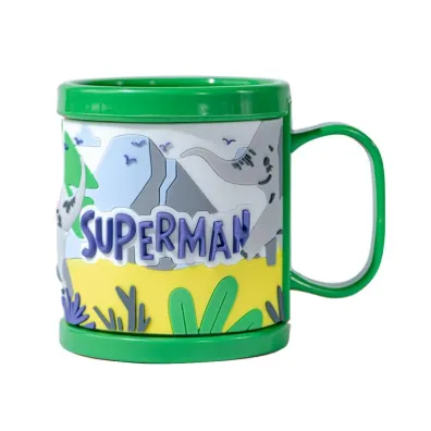 Be-Happy Gifts Kubek dla dziecka - Superman 3D