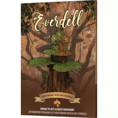 Everdell. Drewniane Wieczne Drzewo. Dodatek do gry Rebel