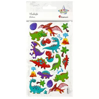 Titanum Naklejki wypuke dinozaury