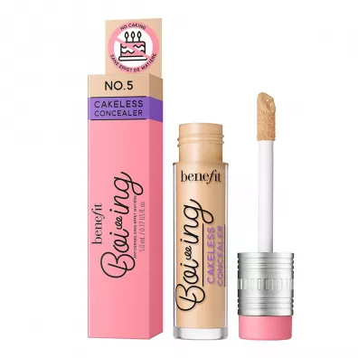 Benefit Boi-Ing Cakeless Mocno kryjcy korektor do caej twarzy 05 Light Warm 5 ml