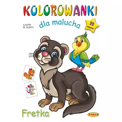 Fretka. Kolorowanki dla malucha - Mariola Budek