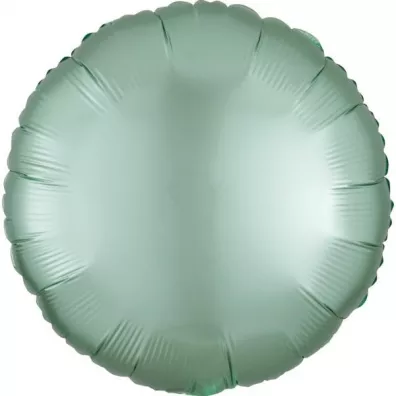 Amscan Balon foliowy Lustre Mint Green okr�g�y 43cm