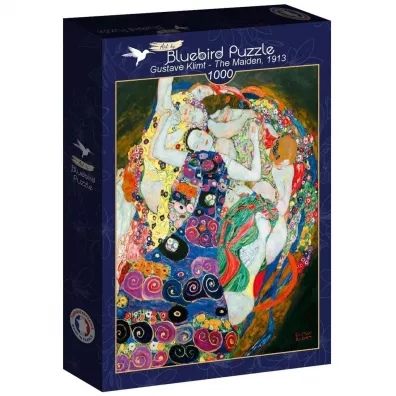 Puzzle 1000 el. Dziewice, Gustave Klimt 1913 Bluebird Puzzle