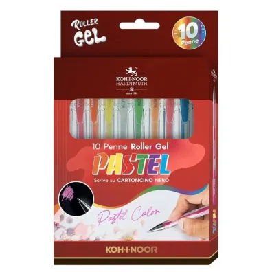 Dugopisy elowe pastel 10 kolorw