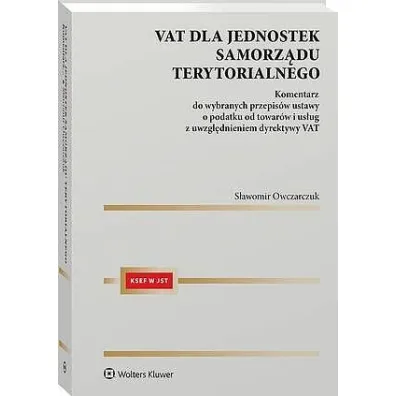 VAT dla jednostek samorz�du terytorialnego - S�awomir  Owczarczuk