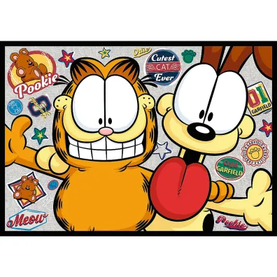 Puzzle 4x250 el. Garfield nie lubi poniedzia�k�w Trefl
