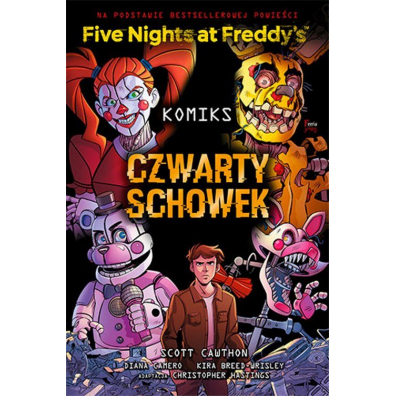 Five Nights at Freddy's. Komiks Czwarty schowek. Five Nights at Freddy's. Komiks. Tom 3