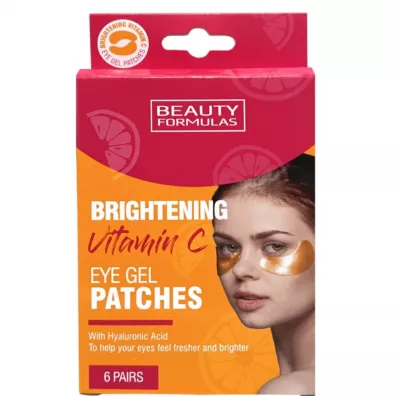 Beauty Formulas �elowe p�atki pod oczy z wit. C 6 szt.