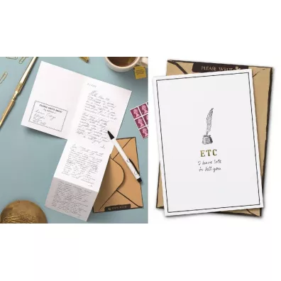 If Please Write - Karnet z kopert� ETC