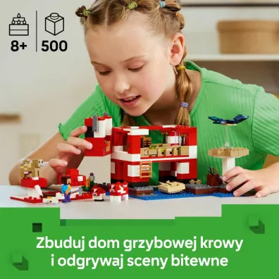 LEGO Minecraft Dom grzybowej krowy 21270