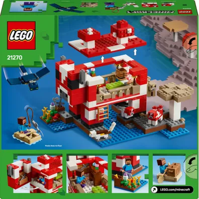 LEGO Minecraft Dom grzybowej krowy 21270