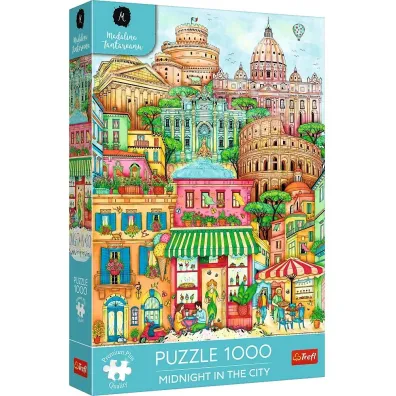 Puzzle 1000 el. O p�nocy w Rzymie Trefl