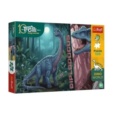 Puzzle 100 Inspired By Dino World TREFL