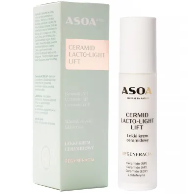 Asoa Lacto-Light Lift lekki krem ceramidowy 50 ml