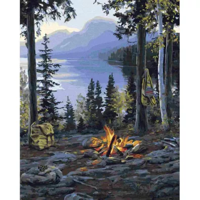 Twoje Hobby Malowanie po numerach. Wycieczka w gry 40x50 cm