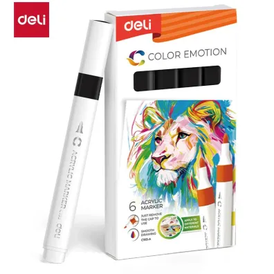 Deli Marker akrylowy black