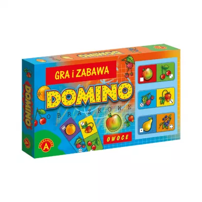 Domino obrazkowe Owoce Alexander