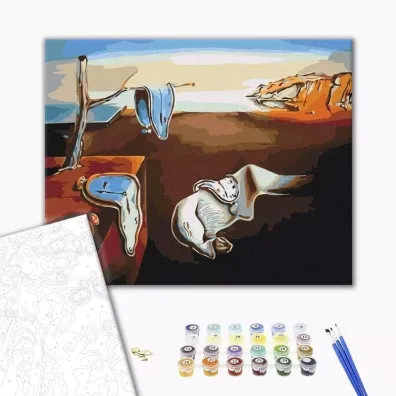 Brushme Malowanie po numerach - Trwa�o�� pami�ci 40x50cm