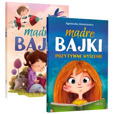 Pakiet: M�dre bajki, M�dre bajki. Pozytywne my�lenie - Agnieszka Antosiewicz