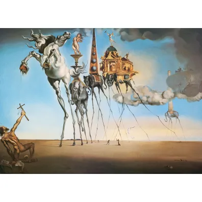 Puzzle 1000 el. Kuszenie �w.Antoniego Eurographics