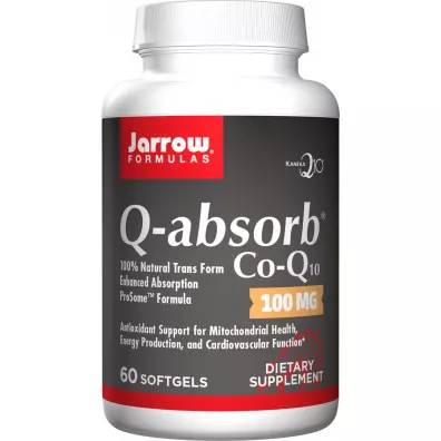 Jarrow Formulas Q-absorb Co-Q10 100 mg Suplement diety 60 kaps.