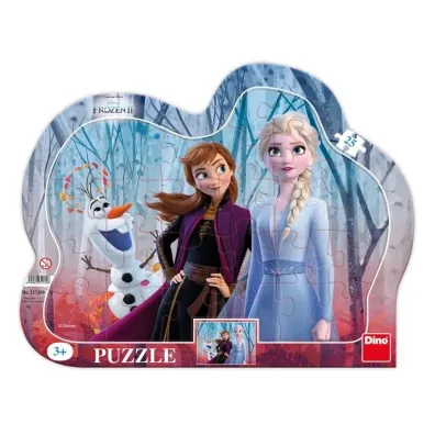 Puzzle ramkowe 25 el. Kraina Lodu Frozen II Przyjaciel Dino Toys