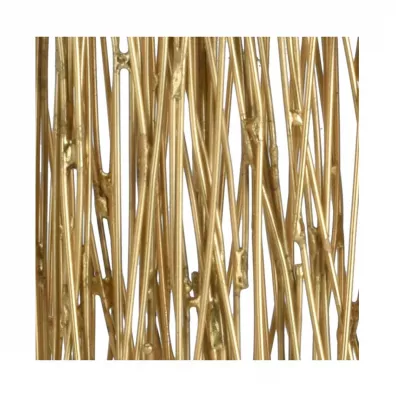 H&S Decoration Designerski lampion 10x13 cm zoty