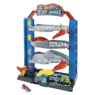 Hot Wheels. City Gara� parking z wind�