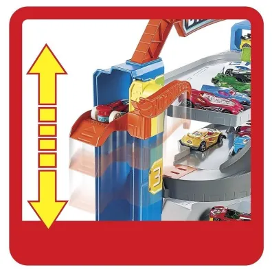 Hot Wheels. City Gara� parking z wind�