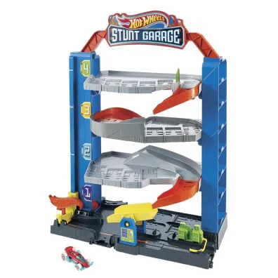 Hot Wheels. City Gara� parking z wind�