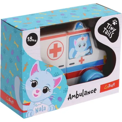 Zabawka drewniana Ambulance Tiny 61787 Trefl