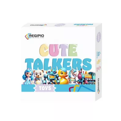 CUTE TALKERS TOYS Zestaw do nauki j�zyka angielskiego Regipio