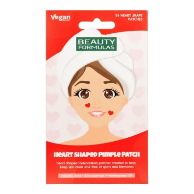 Beauty Formulas Hydro�elowe plastry na niedoskona�o�ci sk�ry serca 24 szt.