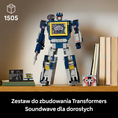 LEGO Icons Transformers: Soundwave 10358