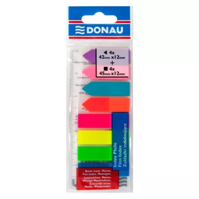 Donau Zak�adki indeksuj�ce PP 12x45mm/12x42mm