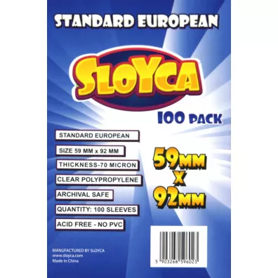 Baldar Koszulki Standard European 59 x 92 mm 100 szt.