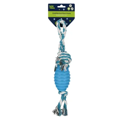 Zabawka dla psa Szarpak 34 cm z pi�k� TRIK&ROLL 560876