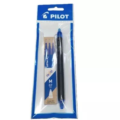 Pilot Zestaw wk�ad Frixion niebieski 3 szt + d�ugopis mix