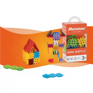 Mini Waffle 70 elementw Marioinex