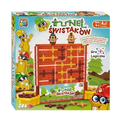 Gra logiczna Tunel �wistak�w Pro Kids