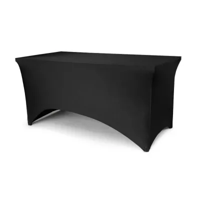 Pokrowiec na st bankietowy 183x76x74cm czarny