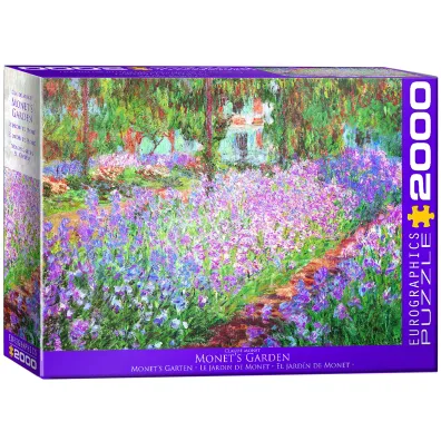 Puzzle 2000 el. Ogr�d Moneta, Claude Monet Eurographics