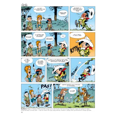 Statua Squaw. Lucky Luke. Kid Lucky. Tom 3