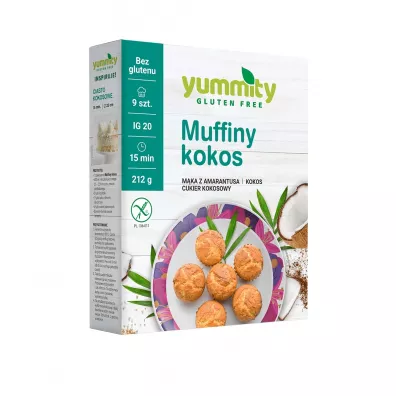 Yummity Muffiny Kokos 212 g