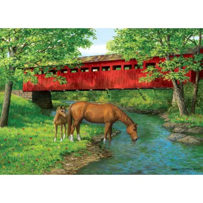 Puzzle 1000 el. Sweet Water Bridge by Weirs Eurographics