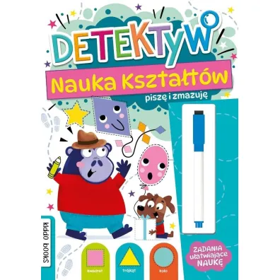 Detektyw. Nauka kszta�t�w. Pisz� i zmazuj�