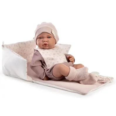 Lalka hiszpa�ska Lua z po�ciel� do ��eczka 42cm Antonio Juan