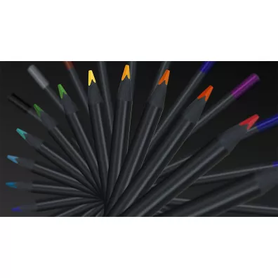Faber-Castell Kredki tr�jk�tne Black 12 szt.