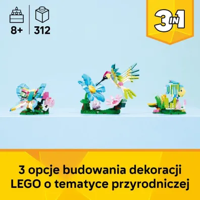 LEGO Creator Dzikie zwierz�ta: kolorowy koliber 31384