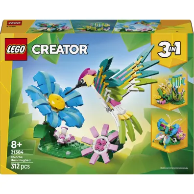 LEGO Creator Dzikie zwierz�ta: kolorowy koliber 31384
